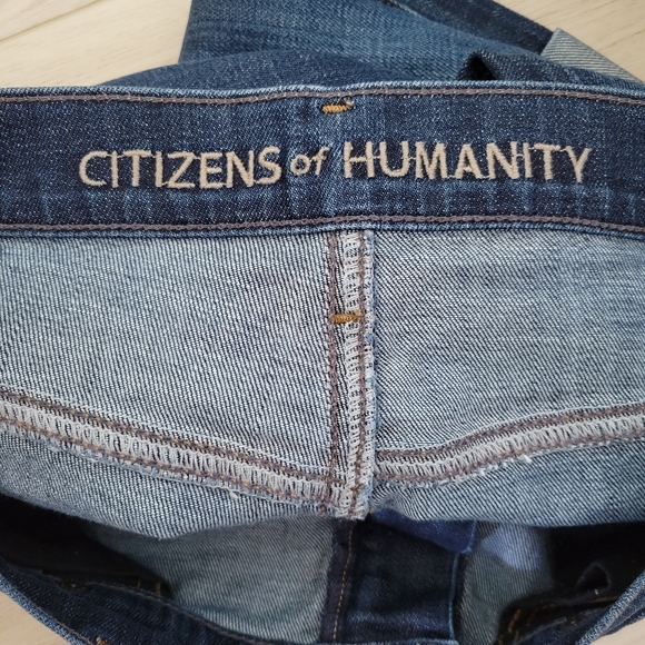 Citizens Of Humanity Dani Cropped Straight Leg Jeans Size 28 - Picture 7 of 15